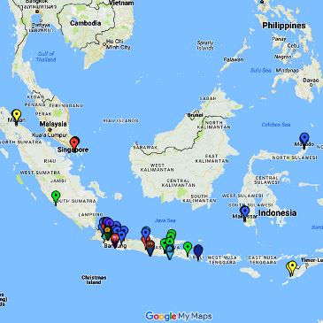 Peta Lokasi (Google Map) Program Kuliah Karyawan Nomor